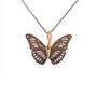 Load image into Gallery viewer, Rose Bronze Monarch Butterfly Pendant | Art + Soul Gallery
