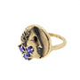 Load image into Gallery viewer, Three Stone Sapphire Signet
