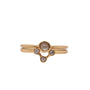 Load image into Gallery viewer, Rose Cut Diamond Pebble Ring
