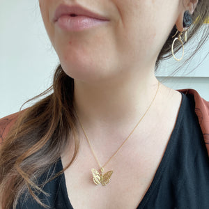 18K Yellow Gold Monarch Necklace