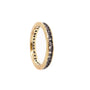 Load image into Gallery viewer, Yellow Gold Inverted Diamond Eternity Band
