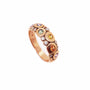 Load image into Gallery viewer, Pastel Rainbow Rose Gold Candy Band
