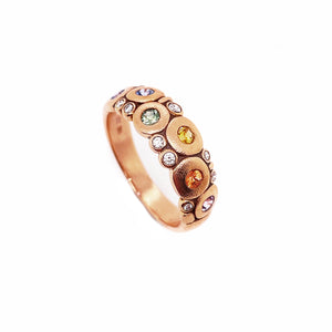 Pastel Rainbow Rose Gold Candy Band