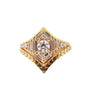 Load image into Gallery viewer, Baguette Diamond Star Ring
