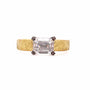 Load image into Gallery viewer, Inverted Emerald Cut Diamond Foundry Ring
