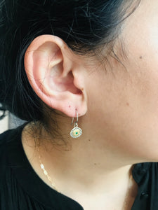 Emerald Seeds of Harmony Earrings