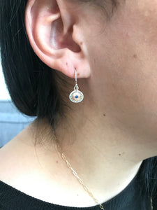 Blue Sapphire Seeds of Harmony Earrings