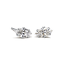 Load image into Gallery viewer, 14K White Gold Platinum Marquise Studs
