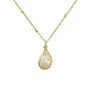 Load image into Gallery viewer, Raindrop Opal Necklace
