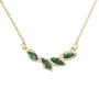 Load image into Gallery viewer, Petal Emerald Necklace
