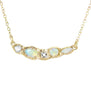 Load image into Gallery viewer, Journey Treasure Mermaid Necklace in Yellow Gold
