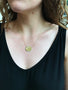 Load image into Gallery viewer, Small Yellow Gold Flatirons Pendant
