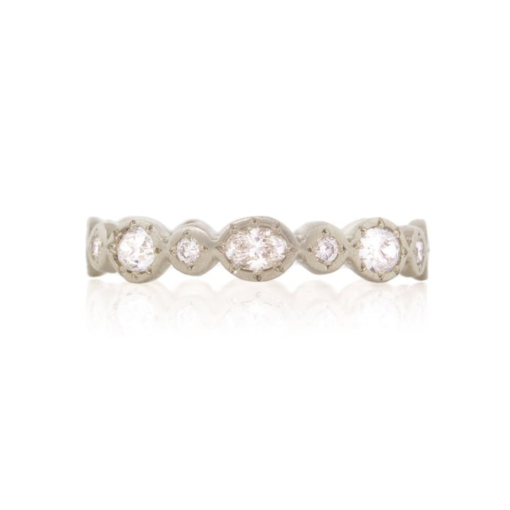 Oval And Round Diamond Ring | Art + Soul Gallery