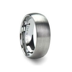 Perseus Brushed Tungsten Carbide Band