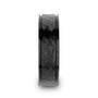 Load image into Gallery viewer, Revenant Hammered Black Ceramic Band | Art + Soul Gallery
