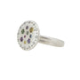 Load image into Gallery viewer, Silver Lights Multi-Sapphire Ring

