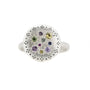 Load image into Gallery viewer, Silver Lights Multi-Sapphire Ring
