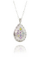Load image into Gallery viewer, Silver Lights Teardrop Pendant
