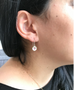 Load image into Gallery viewer, Four Star Wave Charm Earrings
