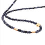 Load image into Gallery viewer, Sapphire Flora Bead Necklace | Art + Soul Gallery
