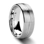 Load image into Gallery viewer, Boss Brushed Tungsten Carbide Band

