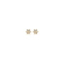 Load image into Gallery viewer, Prong Diamond Flower Studs
