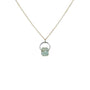 Load image into Gallery viewer, Opaque Aquamarine Necklace
