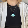 Load image into Gallery viewer, Opalized Petrified Wood Sticks and Stones Pendant
