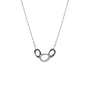 Load image into Gallery viewer, Silver Oval Necklace
