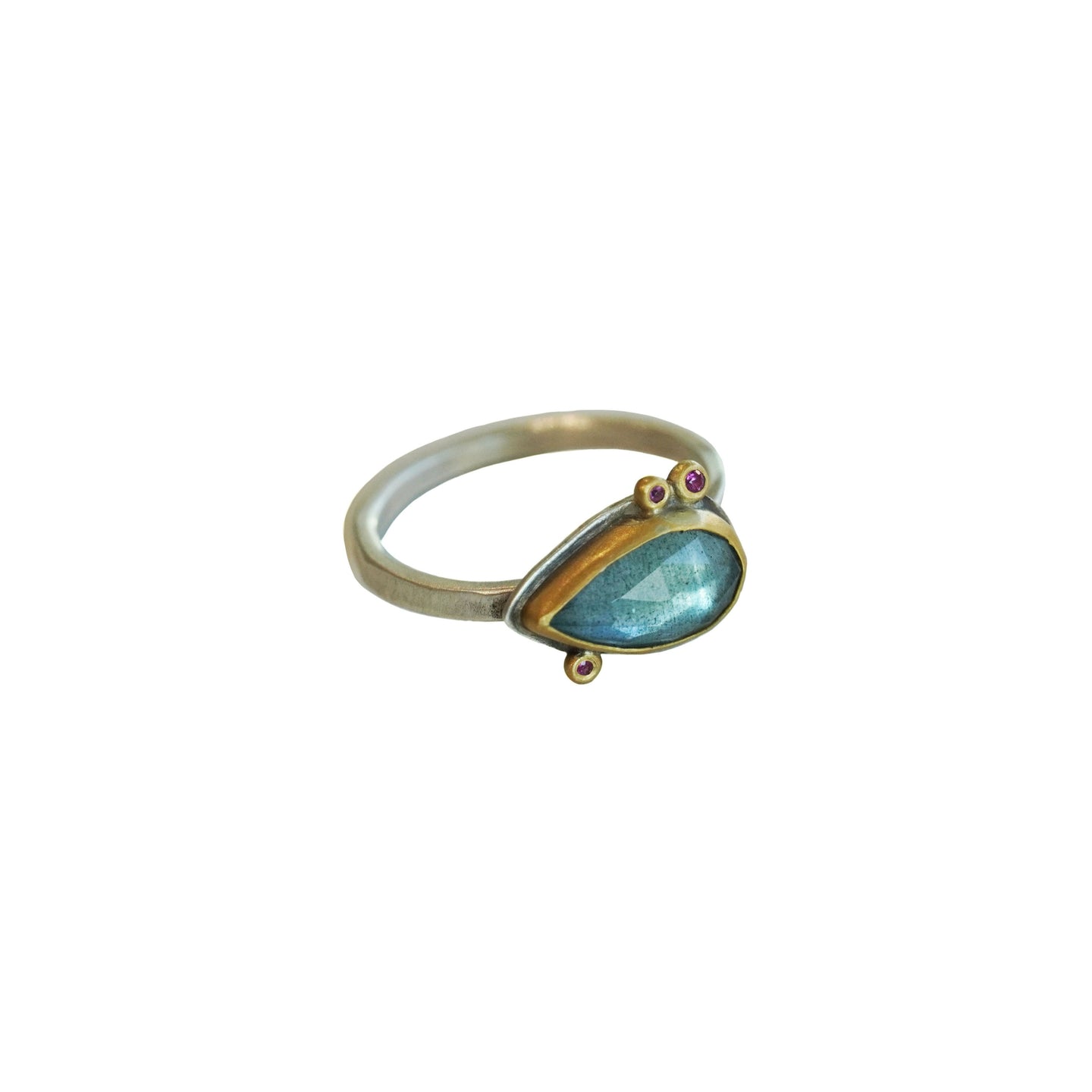 Moss Aquamarine Ring