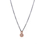 Load image into Gallery viewer, Ronde XSM Necklace in Rose Gold
