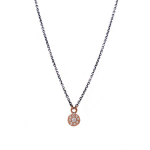 Ronde XSM Necklace in Rose Gold