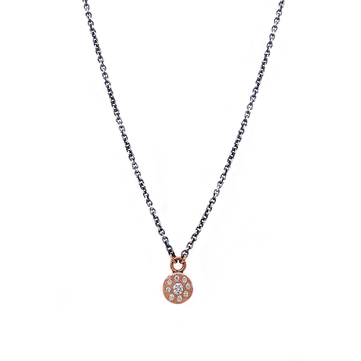 Ronde XSM Necklace in Rose Gold