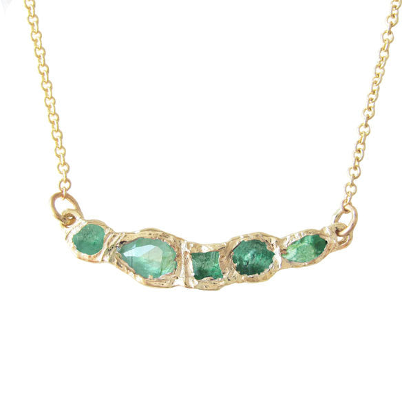 Journey Treasure Emerald Necklace