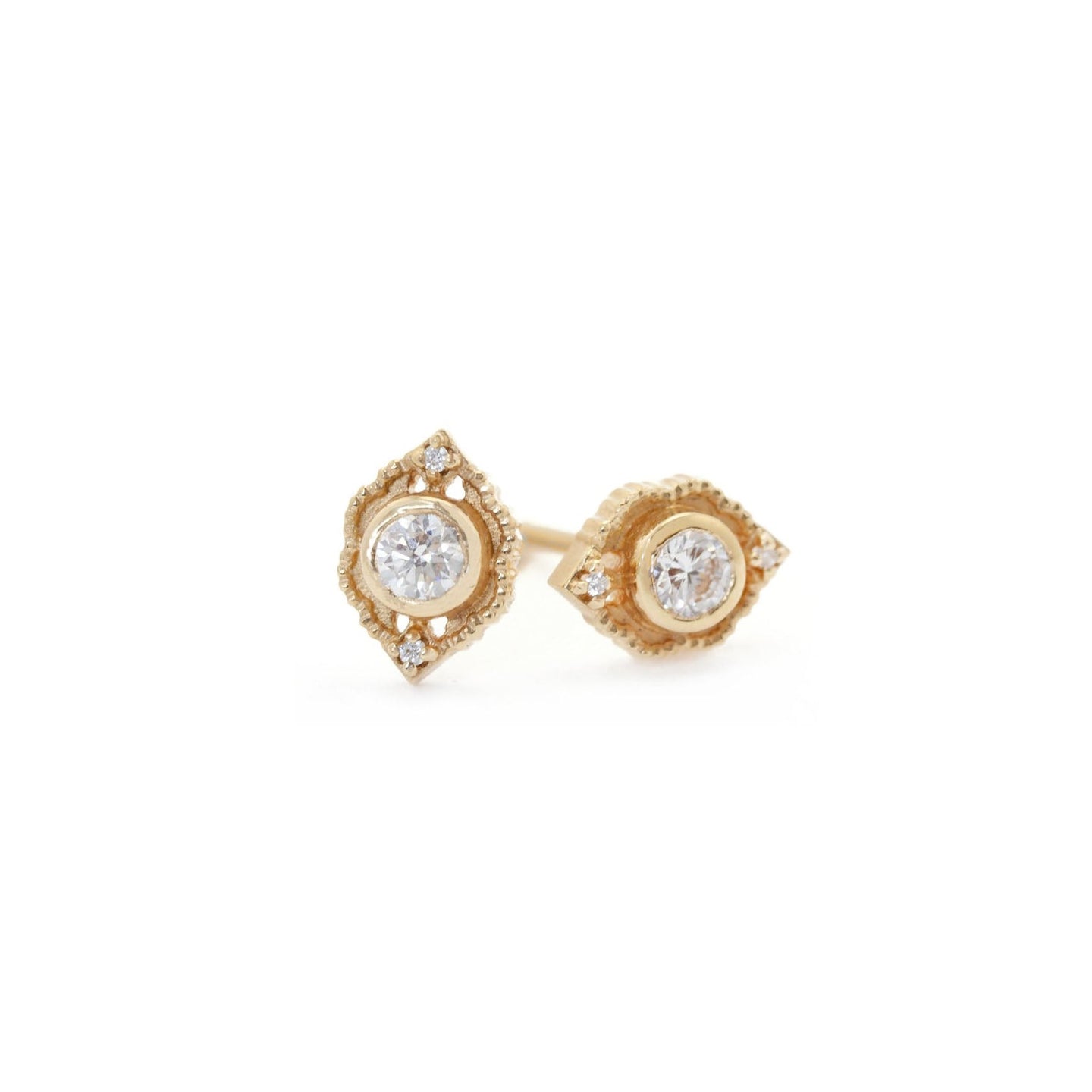 Venice Frame Diamond Earrings
