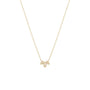 Load image into Gallery viewer, 14K Marquise Diamond Fan Necklace
