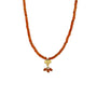 Load image into Gallery viewer, Matte Carnelian Beaded Necklace
