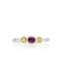 Load image into Gallery viewer, Ruby Harmony Oval and Round Charm Ring | Art + Soul Gallery
