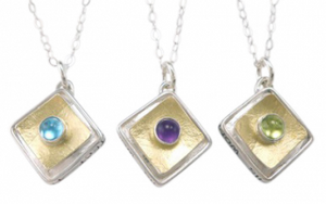 Protect This Woman Square "Frame" Pendant | Art + Soul Gallery
