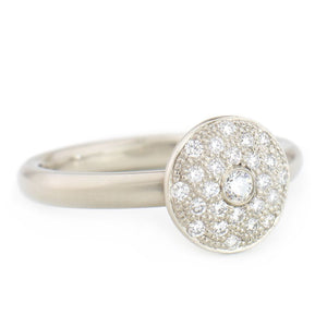 Pave Disc Ring | Art + Soul Gallery