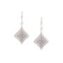 Load image into Gallery viewer, Silver Night Aquamarine Earrings | Art + Soul Gallery
