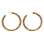 Load image into Gallery viewer, Arlie Maxi Wood Hoop Earrings | Art + Soul Gallery
