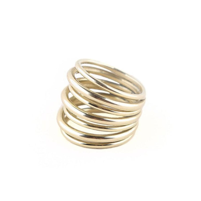 Gold Layered Strand Ring | Art + Soul Gallery