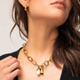 Load image into Gallery viewer, Gold Malindi Charm Collar Necklace
