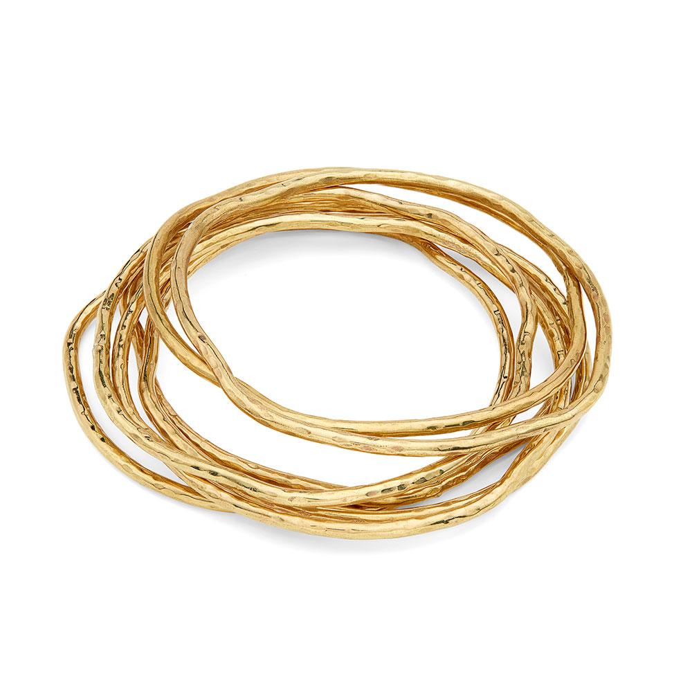 SOKO Gold Nyundo Stacking Bracelets – Art Soul Gallery
