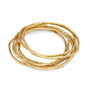 Load image into Gallery viewer, Gold Nyundo Stacking Bracelets | Art + Soul Gallery
