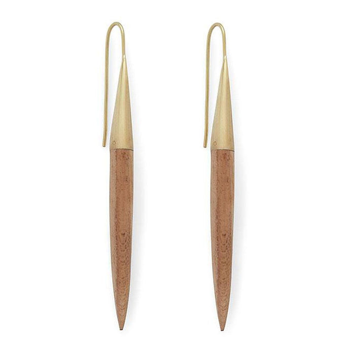 Gold Plated and Teak Quill Threaders | Art + Soul Gallery